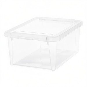 SmartStore <b>Plastic</b> Rectangle Home Storage <b>Box</b> 15L with Lid for Organizing Items - Product Image 2