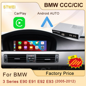 Módulo Carplay inalámbrico STWEI Android Auto para BMW CCC CIC E90 E91 E92 E93 2005-2012 compatible con cámara de marcha atrás de coche Mirror Link - Product Image 2
