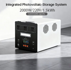 Универсальная портативная электростанция для улицы, напряжение 220В, емкость 1.5кВт·ч, для аварийного питания и кемпинга - Product Image 2