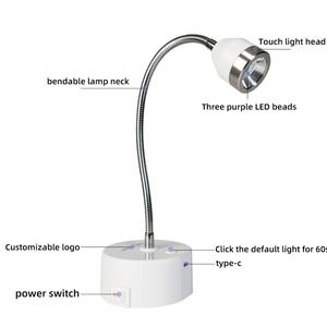 Nueva Lámpara de Uñas Inalámbrica Recargable para Curado de Uñas y Pegamento, Venta al Por Mayor - Product Image 4