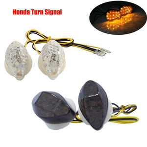 Luz Intermitente LED Ámbar para Señal de Giro, Universal para Honda <span class=keywords><strong>CBR</strong></span> <span class=keywords><strong>600</strong></span> F4 F4i CBR600RR CBR1000RR, Lámpara de Esquina para <span class=keywords><strong>Moto</strong></span> - Product Image 1