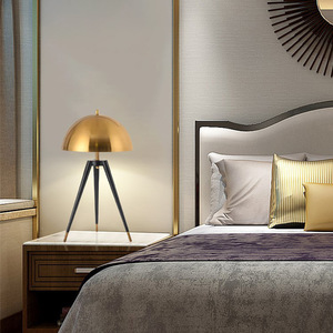 Lampe de table ronde HID élégante, moderne et simple, portable, avec alimentation secteur, corps en fer flexible, <span class=keywords><strong>pour</strong></span> éclairage de bureau - Product Image 1