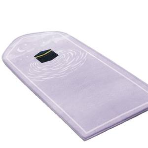 Tappetino da preghiera <span class=keywords><strong>etnico</strong></span> di forma irregolare moderno a tinta unita spugna lavabile con stampa tappeti di Design transfrontaliero per <span class=keywords><strong>tappeto</strong></span> per uso domestico - Product Image 5