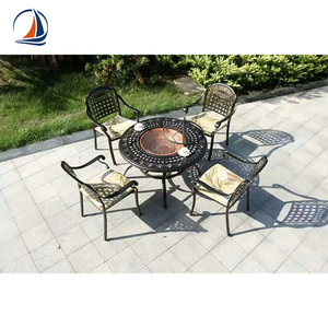 हॉट सेलिंग आउटडोर गार्डन फर्नीचर और कुर्सियों के बाहर एल्यूमीनियम के बाहर - Product Image 5