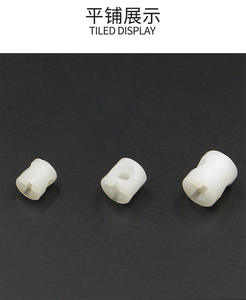 Furniture Hardware Plastic Hammer Nut Cross Hole Nut Two-in-One Connector Accessories White Modern Simple Durable - Product Image 4
