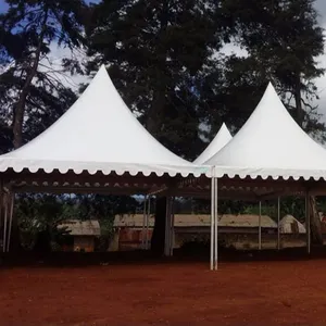 Tente de gazébo de mariage avec cadre en aluminium, 850g/m², tissu imperméable d'extérieur, 3x3m, 4x4m, 5x5m, 6x6m