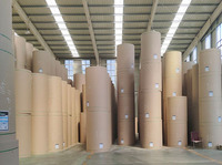 Equipo de alta calidad para línea de producción de papel Kraft, envoltorio corrugado de algodón pequeño, máquina para hacer rollos de papel Kraft