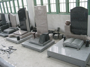 RF工場供給日本の記念碑デザイン漆黒の墓石と記念碑 - Product Image 4