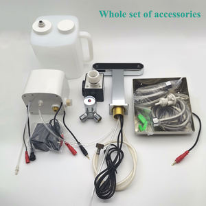 <span class=keywords><strong>Distributeur</strong></span> de savon mural à capteur commercial, mélangeur d'<span class=keywords><strong>eau</strong></span> chaude et <span class=keywords><strong>froide</strong></span> chromé, trou unique, capacité de 3000 ml pour salle de sport, chambre à coucher - Product Image 4