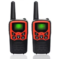 Kids long distance 3 miles range 22 channels FRS GMRS handheld Two way radio mini walkie talkie