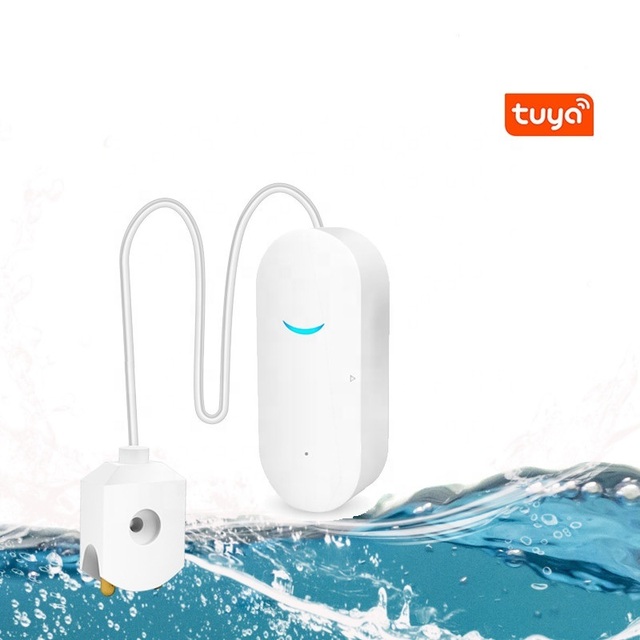 Tuya Wifi Water Leak Sensor Detector Home Security Water Leak Alarm Detector Equipment
