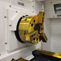 Tour CNC robuste CK6150-1000, centre de tournage horizontal automatique à 2 axes, options multi-systèmes pour le tournage général des métaux