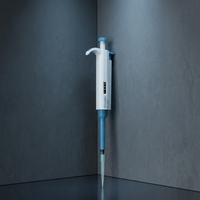 Pipette de laboratoire à volume réglable haute précision 0,5-10 µl monocanal