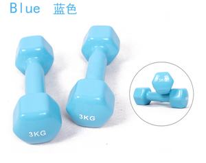 Acheter des haltères bon marché couleur femmes ménage Hexagonal antidérapant ensemble d'haltères de gymnastique - Product Image 6