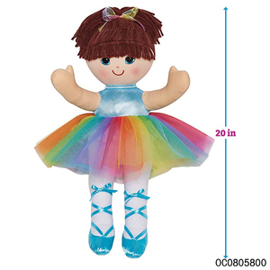 Poupées de ballet en peluche rose de 36 pouces pour filles, jouet modèle pour filles - Product Image 5