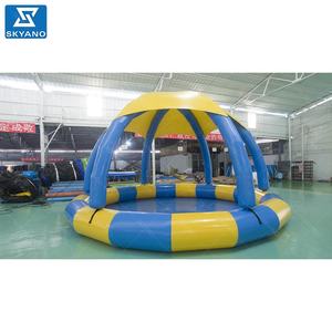 <span class=keywords><strong>Piscine</strong></span> <span class=keywords><strong>ronde</strong></span> gonflable extérieure avec tente dôme - Product Image 2