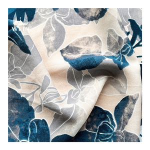 Tissu d'habillement en voile 100 % polyester WI-B07, uni ou imprimé floral, en faille crêpe, <span class=keywords><strong>pour</strong></span> vêtements de mariage, accessoires en gros en stock - Product Image 2