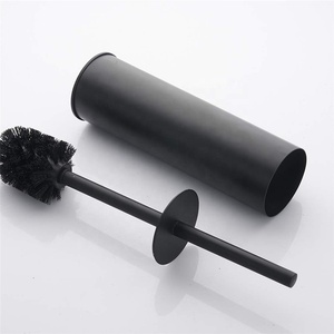 <span class=keywords><strong>Porte</strong></span>-<span class=keywords><strong>brosse</strong></span> de toilette sur pied en acier inoxydable 304, accessoires de salle de bains <span class=keywords><strong>noir</strong></span> - Product Image 5