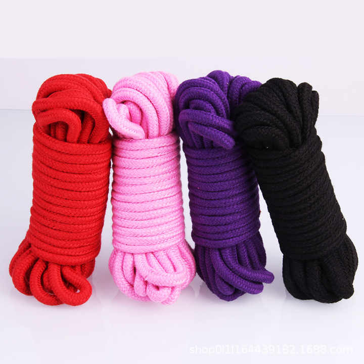 Flexible Cotton Rope Adult Bdsm Bondage Restraints Sex Toy Hot  