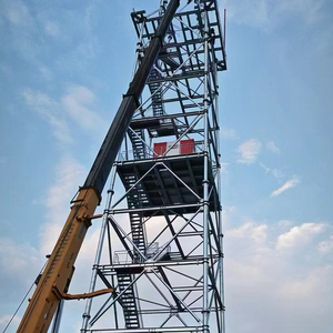 Xây dựng tháp quan sát thép mạ kẽm tháp kết cấu thép tháp quan sát tháp bảo vệ xây dựng tùy chỉnh chiều cao 10-50m - Product Image 6