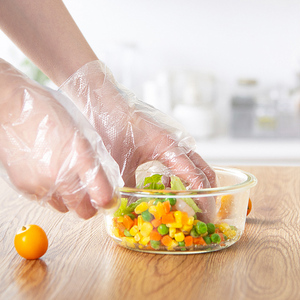 Thick Waterproof Disposable HDPE <b>Gloves</b> for Cleaning and Food Preparation - Product Image 1