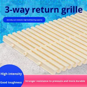 <span class=keywords><strong>Grille</strong></span> de drainage d'égout à trois interfaces, <span class=keywords><strong>grille</strong></span> de piscine, <span class=keywords><strong>grille</strong></span> de trop-plein en plastique, plaque de couverture de tranchée pour applications diverses - Product Image 3