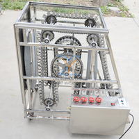 Machine à barbecue automatique Brochette de viande Équipement de barbecue Chauffage au gaz Barbecue Chauffage électrique Machine à barbecue sans fumée