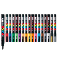Stylo Marqueur UNI POSCA PC-3M POP pour Affiches, Publicité, Fournitures d'Art, Bureau, Étudiants, Peinture, Anime, Papeterie Peinte à la Main, Graffiti