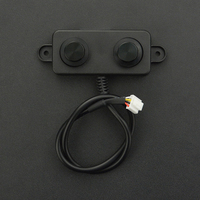 Sensor Jarak Ultrasonik Tahan Air Standar A02YYUW dengan Akurasi 1cm 3.3-5V UART IP67 (Rentang 3~450cm)