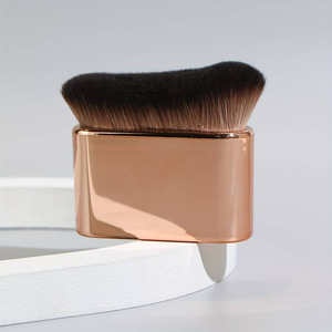 Brocha de Maquillaje de Bambú Multiusos para Rostro, Cuerpo y Piernas, para Difuminar Autobronceador, Bronceador, Brillo y Base, Herramienta Cosmética - Product Image 3