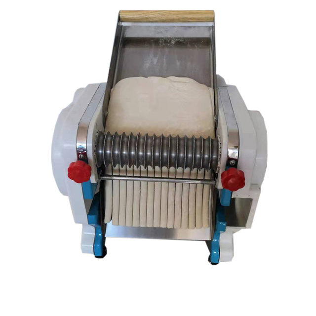 New 8-15MM Table Top Electric Adjustable Rack Low Noise Chin Chin Snack Cutter Dough Cutting Machine