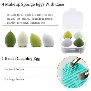 Kit de Brochas de Maquillaje con Funciones para Ojeras y Aclaramiento, Brochas para Corrector y Sombra de Ojos con Control de Grasa - Product Image 5