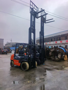 Carretilla elevadora Toyota 30 asequible, minicamión diésel 3TON, envío directo de fábrica, carretilla elevadora usada rápida y duradera para terrenos difíciles a la venta - Product Image 3