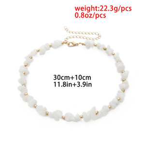 Thời Trang Đá Vòng Cổ Vòng Cổ Hạt Cổ Áo Xương Đòn Dây Chuyền Mùa Hè Trang Sức Bãi Biển - Product Image 3