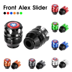 Protectores Anticaída Delanteros Multicolor de Alto Rendimiento para Horquilla con Orificio de 14mm, Venta al por Mayor de Fábrica - Product Image 2