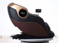 Système de fauteuil de massage corporel complet avec design fin, massage Shiatsu de précision et surveillance de qualité médicale, soulagement du stress