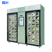 Distributeur automatique de fleurs 48 compartiments, casier commercial 24h/24 en libre-service, armoire de conservation à température et humidité constantes, OEM