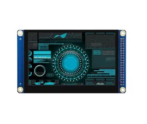 4.3 Inch Isplay Panel 800*480 Tft Lcd Hd Driver Board Spi Mcu Rs232 Interface Raspberry Display