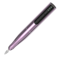 Nouvelle perceuse à ongles portable en aluminium de haute qualité 2026, rechargeable, 20000 tr/min, faible bruit, affichage, perceuse à ongles professionnelle