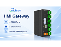 Passerelle HMI Milesgo HMI2006-A55 pour l'automatisation industrielle, la communication PLC, la surveillance à distance et l'intégration IoT