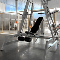 Équipement de musculation professionnel pour salle de sport, banc de musculation Power Smith, acier inoxydable et acier Q235, certifié ISO9001/CE