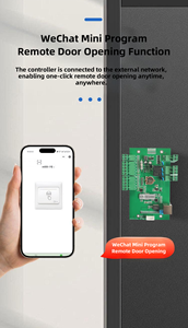 Tablero de Control de Acceso Biométrico Multifunción de 4 Puertas con Sistema de Control de Acceso TCP/IP Wiegand, Software en la Nube con SDK Abierto - Product Image 6