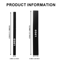 Crayon Eyeliner Minéral Mat Imperméable 12 Couleurs, Non Décolorant, Longue Durée, Sans Décoloration, Stylo Eyeliner Liquide Sexy pour Femmes