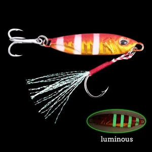 <span class=keywords><strong>Devil</strong></span> <span class=keywords><strong>Fish</strong></span>, plaque de fer de poisson en plomb multi-taille de poids de gros gramme, avec bande réfléchissante lumineuse - Product Image 4