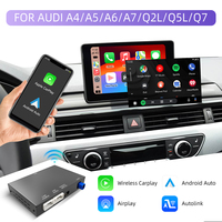 Kit de rétrofit sans fil CarPlay et Android Auto pour Audi MMI 3G MIB 2 avec commande vocale intelligente