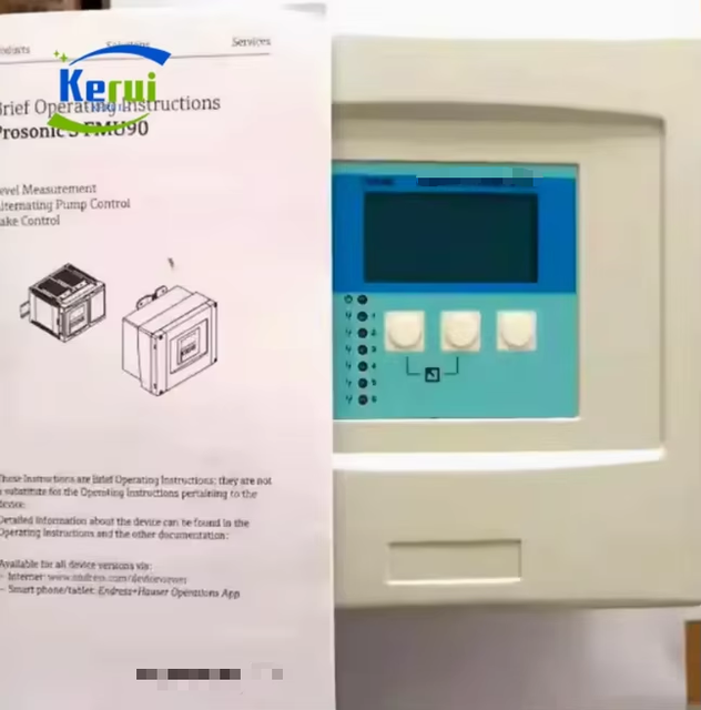 High Precision Plastic FMU90 Ultrasonic Level Transmitter Measurement Prosonic Original New 4~20MA for Liquid&Solid Measurement