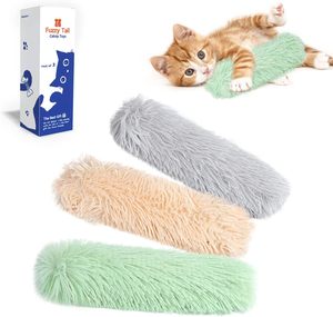 Juguetes para Gatos, Almohadas, Paquete de 3, Suaves y Duraderas, con Sonido de Papel Arrugado, Peluche de Gelatina con Catnip en el Interior, Interactivos para <span class=keywords><strong>Gatitos</strong></span> - Product Image 1