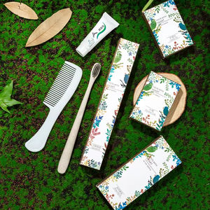 Ensemble d'articles de toilette écologiques biodégradables pour <span class=keywords><strong>hôtel</strong></span>, format voyage, kit SPA de voyage, brosse à dents jetable pour <span class=keywords><strong>hôtel</strong></span> - Product Image 5