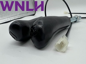 WNLH Bagger-Joystick-Griffmanschette YN03M01040P1 Schwarz 2 Drähte Einzelknopf für Kobelco SK200-8 SK210-8 SK250-8 SK350-8 Super8 - Product Image 5