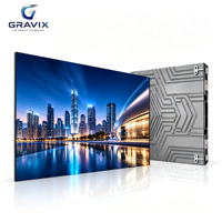 Écran LED COB fixe d'intérieur P1.25 P2.0 P2.5 à petit pas de pixel, mur vidéo haute résolution pour salle de conférence